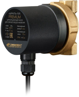 Насос циркуляционный Джилекс Циркуль 15/15 PREMIUM 5Вт 900л/час (2400) от магазина РЭССИ