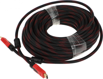 Кабель соединительный аудио-видео Premier 5-813R HDMI (m)/HDMI (m) 20м. феррит.кольца черный/красный (5-813R 20.0) от магазина РЭССИ