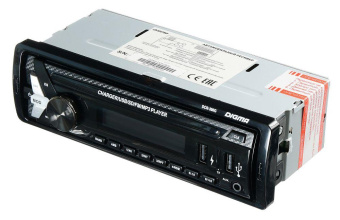 Автомагнитола Digma DCR-390G 1DIN 4x45Вт от магазина РЭССИ