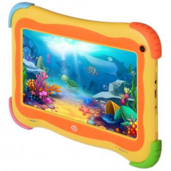 Планшет Digma Optima Kids 7 RK3126C (1.2) 4C RAM1Gb ROM16Gb 7" IPS 1024x600 Android 8.1 разноцветный 2Mpix 0.3Mpix BT WiFi Touch microSD 128Gb minUSB 2500mAh от магазина РЭССИ