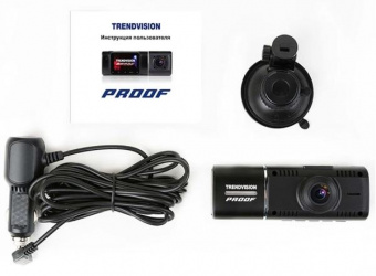 Видеорегистратор TrendVision Proof PRO GPS черный 2Mpix 1080x1920 1080p 170гр. GPS JL5701 от магазина РЭССИ