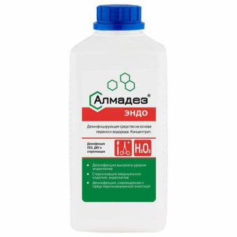 Дезинфицирующее средство АЛМАДЕЗ Эндо концентрат 1 л АЛМЭ-1 от магазина РЭССИ