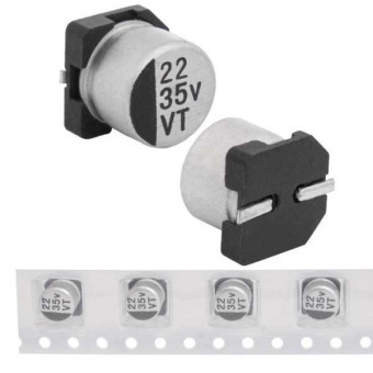 22 uF 35 V 105C 5*5.4 VT от магазина РЭССИ