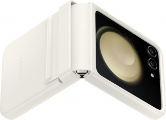 Чехол (клип-кейс) Samsung для Samsung Galaxy Z Flip5 Flap Eco-Leather Case B5 кремовый (EF-VF731PUEGRU) от магазина РЭССИ