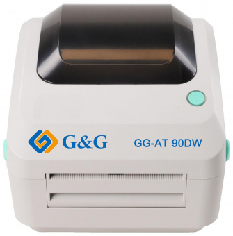 Термопринтер G&G GG-AT-90DW-WE (для печ.накл.) стационарный белый от магазина РЭССИ