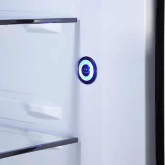 Холодильник Hyundai CM55043F 3-хкамерн. черная сталь инвертер от магазина РЭССИ