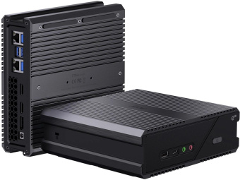 Неттоп Acer Gadget E10 ETBox i5 12450H (2) 16Gb SSD512Gb UHDG Windows 11 Professional GbitEth WiFi BT 120W черный от магазина РЭССИ