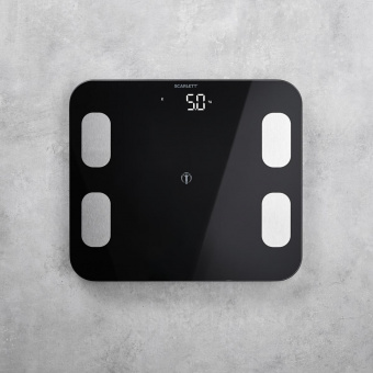 Весы напольные электронные Scarlett SC-BS33ED46 макс.150кг черный от магазина РЭССИ
