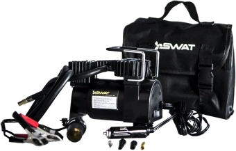 Автомобильный компрессор Swat SWT-206 60л/мин шланг 1м от магазина РЭССИ