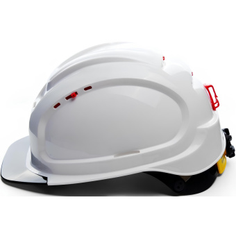 Защитная каска РОСОМЗ СОМЗ-80 Абсолют Престиж RAPID белая 783717 от магазина РЭССИ