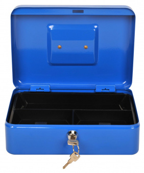 Ящик для денег Cactus CS-CB-003BL 90x250x180 синий от магазина РЭССИ