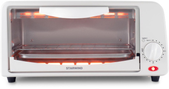 Мини-печь Starwind SMO2041 6л. 650Вт белый от магазина РЭССИ
