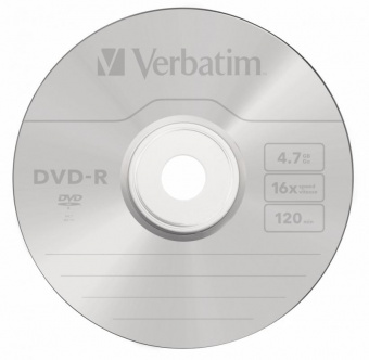 Диск DVD-R Verbatim 4.7Gb 16x bulk (50шт) (43788) от магазина РЭССИ