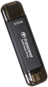 Накопитель SSD Transcend USB-C 512Gb TS512GESD310C серый USB от магазина РЭССИ