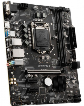 Материнская плата MSI H510M PRO-E Soc-1200 Intel H510 2xDDR4 mATX AC`97 8ch(7.1) GbLAN+VGA+HDMI от магазина РЭССИ