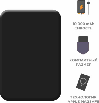 Мобильный аккумулятор Solove Solove Mi W12 Pro 10000mAh 3A черный (W12 PRO BLACK RUS) от магазина РЭССИ