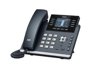 Телефон IP Yealink SIP-T44U черный от магазина РЭССИ