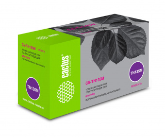 Картридж лазерный Cactus CS-TN135M пурпурный (4000стр.) для Brother DCP-9040/ 9042/9045/HL-4040/4050/4070 от магазина РЭССИ