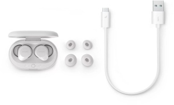 Гарнитура внутриканальные Philips TAT1209 белый беспроводные bluetooth в ушной раковине (TAT1209WT/00) от магазина РЭССИ