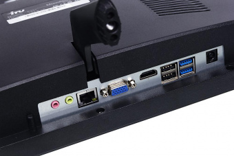 Моноблок IRU Office P2310H4 23.8" Full HD i3 10105 (3.7) 8Gb SSD240Gb UHDG 630 Windows 11 Professional 64 GbitEth WiFi BT 120W Cam черный 1920x1080 (RUS) от магазина РЭССИ