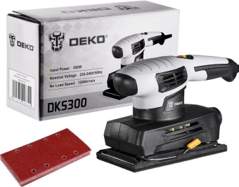 Вибро шлифовальная машина Deko DKS300 300Вт от магазина РЭССИ