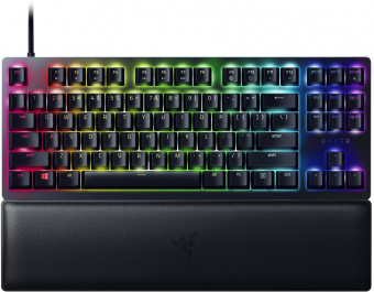 Клавиатура Razer Huntsman V2 TKL механическая черный USB for gamer LED (подставка для запястий) от магазина РЭССИ