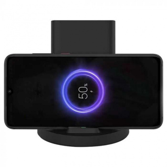 Беспроводное зар./устр. Xiaomi Mi 20W Wireless Charging Stand 2A USB Type-C универсальное черный (GDS4145GL) от магазина РЭССИ