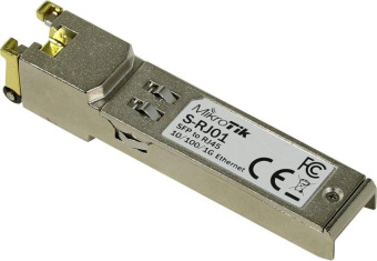 Модуль MikroTik S-RJ01 RJ45 SFP 10/100/1000M copper module от магазина РЭССИ