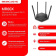 Роутер беспроводной Mercusys MR60X AX1500 10/100/1000BASE-TX черный от магазина РЭССИ