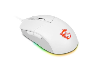 Мышь MSI Clutch GM11 белый оптическая (5000dpi) USB (5but) от магазина РЭССИ