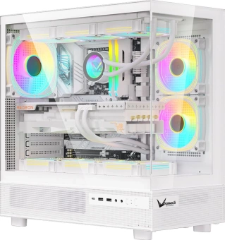 Корпус Formula Crystal Z8 COSMIC белый без БП ATX 3x120mm 5x140mm 1xUSB2.0 1xUSB3.0 1xUSB3.1 audio bott PSU от магазина РЭССИ