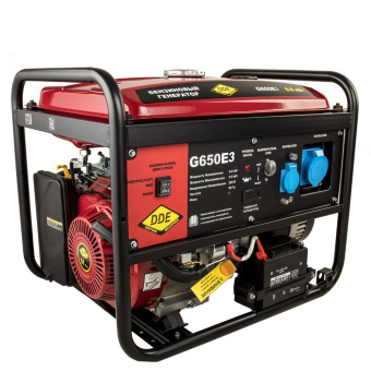 Генератор DDE G650E3 6.5кВт от магазина РЭССИ