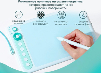 Графический планшет Parblo Intangbo X7 USB Type-C черный от магазина РЭССИ