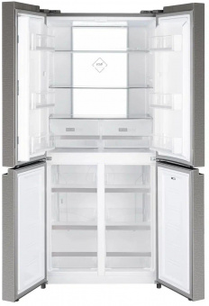 Холодильник Weissgauff WCD 450 X NoFrost Inverter 2-хкамерн. нержавеющая сталь (двухкамерный) от магазина РЭССИ