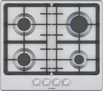 Газовая варочная поверхность Bosch PGP6B5O92R нержавеющая сталь от магазина РЭССИ