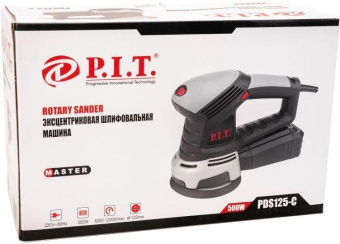Эксцентриковая шлифмашина P.I.T. PDS125-C 500Вт D125мм от магазина РЭССИ
