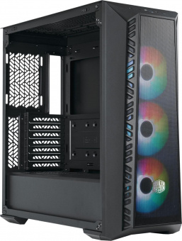 Корпус Cooler Master MasterBox 520 Mesh черный без БП ATX 3x120mm 1xUSB3.0 audio bott PSU от магазина РЭССИ