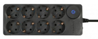 Сетевой фильтр Ippon BK238-16 3м (8 розеток) черный (коробка) от магазина РЭССИ