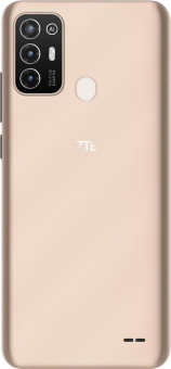 Смартфон ZTE Blade A52 64Gb 4Gb золотой моноблок 3G 4G 2Sim 6.52" 720x1600 Android 11 13Mpix 802.11 b/g/n GPS GSM900/1800 GSM1900 TouchSc FM microSD max512Gb от магазина РЭССИ