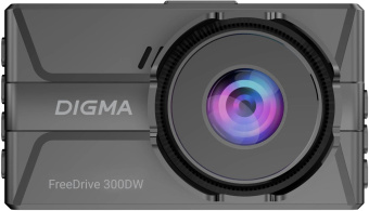 Видеорегистратор Digma FreeDrive 300DW черный 2Mpix 1440x2560 1440p 130гр. от магазина РЭССИ