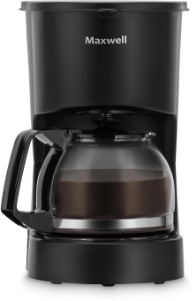 Кофеварка капельная Maxwell MW-1657 BK 600Вт черный от магазина РЭССИ