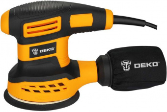 Эксцентриковая шлифовальная машина Deko DKG350 350Вт от магазина РЭССИ