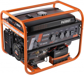 Генератор Patriot GRS 6500E 5.5кВт от магазина РЭССИ