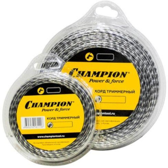 Леска для садовых триммеров Champion C7044 d=2мм L=15м от магазина РЭССИ
