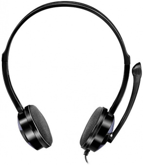 Гарнитура накладные Sven AP-151MV 1.2м черный проводные оголовье (SV-015411) от магазина РЭССИ