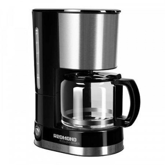 Кофеварка капельная Redmond RCM-M1507 600Вт черный/серебристый от магазина РЭССИ