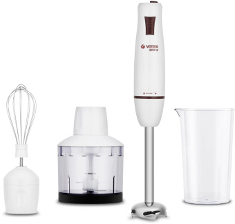 Блендер погружной Vitek VT-8522 800Вт белый от магазина РЭССИ