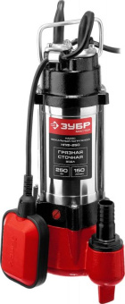 Насос фекальный Зубр НПФ-250 250Вт 9000л/час от магазина РЭССИ