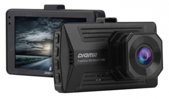 Видеорегистратор Digma FreeDrive 208 Night FHD черный 2Mpix 1080x1920 1080p 170гр. GP6248A от магазина РЭССИ