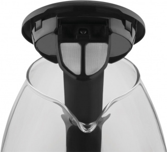 Чайник электрический Scarlett SC-EK27G34 1.7л. 2200Вт черный (корпус: стекло) от магазина РЭССИ